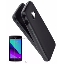 Silikon Schutzhülle Schwarz für Samsung Galaxy XCover 4 /4s - G390F Bulk